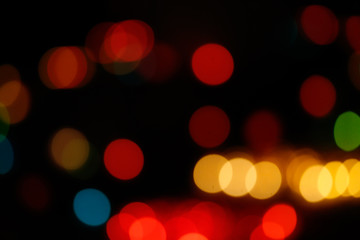 Lights Abstract blur background.