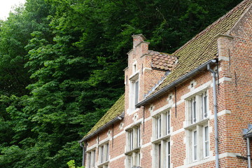 Obraz premium At the beguinage of Lier, Belgium.