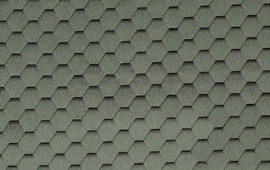 Roof flexible shingles texture