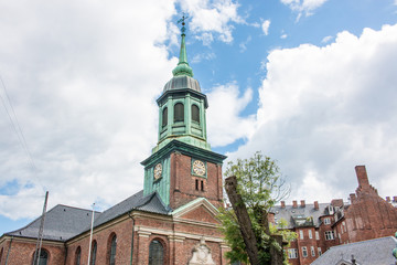 Fototapeta na wymiar Garnisons Kirke Kopenhagen