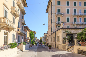 Montecatini Terme, Tuscany, Italy - via Felice Cavallotti