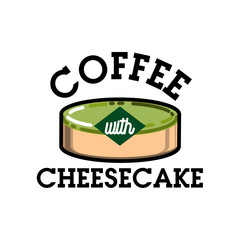 Color vintage cafe emblem