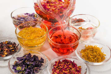 きれいになるハーブティー Colorful blend herb tea