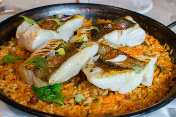 Arroz con pescado