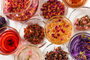 きれいになるハーブティー Colorful blend herb tea