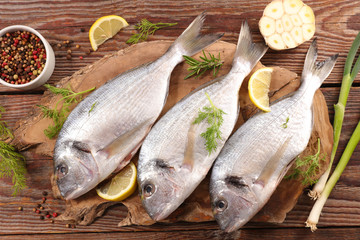 raw fish on board