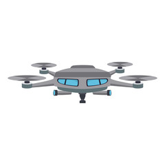 drone fly gadget technology remote propeller innovation vector illustration