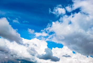 Beautiful dramatic cloudy sky