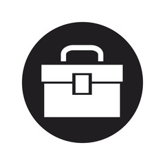 tools kit box plumbing equipment icon vector illustration