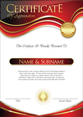 Certificate or diploma template