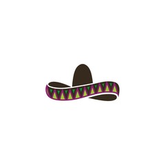 Sombrero vector illustration