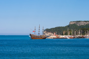 Obraz premium sea bay in kemer