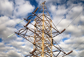 electric tower high voltage post