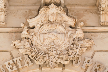 Historical palace. Martina Franca. Puglia. Italy. 