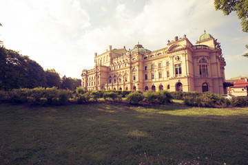 Krakow in Poland / historical baroque architecture