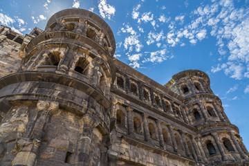 Obraz premium Porta Nigra in Trier Rheinland Pfalz Deutschland