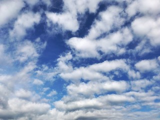 Fototapeta premium 青空と白い雲