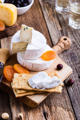 Cheese and wine party  table