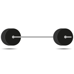 Obraz na płótnie Canvas Vector image weights for weightlifting, powerlifting.
