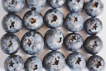 Fresh blueberries