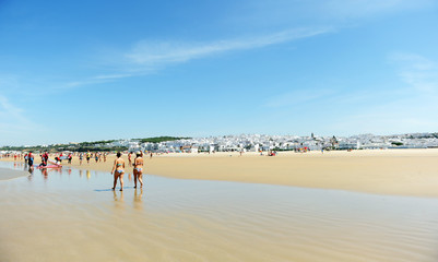 Beach of Bateles in Conil de la Frontera, Spain