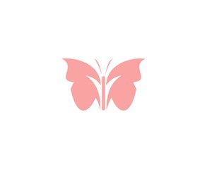 Naklejka premium Butterfly logo