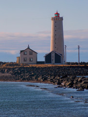 Grotta lighthouse in Reykjavik