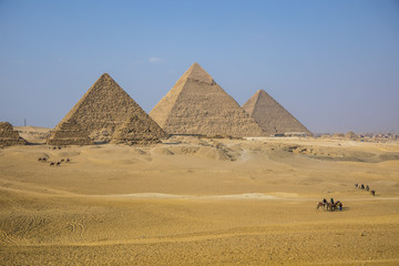 Pyramids of Giza, Giza, Cairo, Egypt