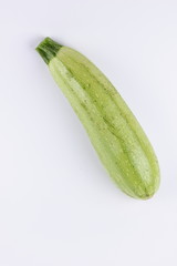 Cucumbers, zucchini and carrots for salad