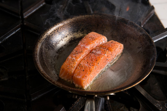 Salmon Cooking