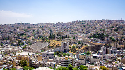 Fototapeta na wymiar Cityscape of Amman, Jordan