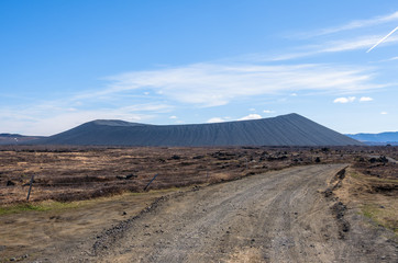 Fototapeta na wymiar Volcano in Iceland