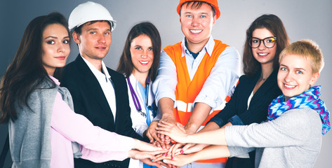 business hands closeup