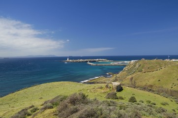 Obraz premium Tarifa, town on the coast of Andalusia, Spain