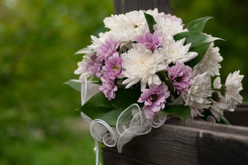 wedding bouquet close-up