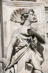 Obraz premium Certosa di Pavia (Italy), historic church