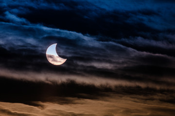 Partial Solar Eclipse.