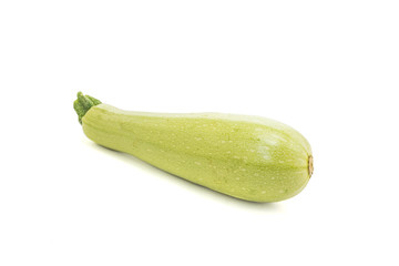 zucchini isolated on white