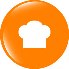 Chef hat sign icon. Cooking symbol. Cooks hat