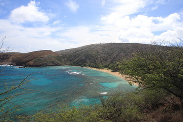 ハナウマ湾　ハワイ