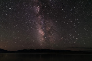 Milky Way Over a Lake