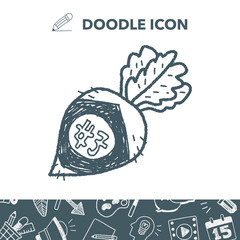 Chinese New Year; lucky white radish