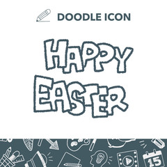 Easter decoration doodle
