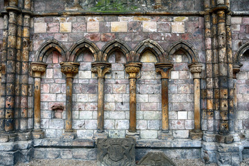 The Holyrood Abbey, Edinburgh, Scotland
