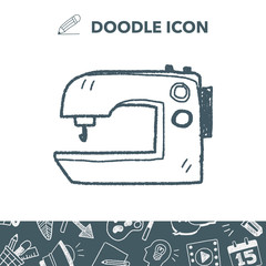 sewing machine doodle