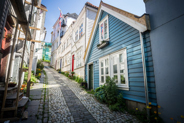 Walking around the streets of Stavanger, Norway