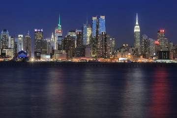 Fototapeta na wymiar Manhattan　パノラマ夜景