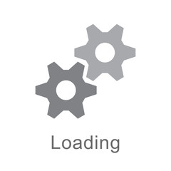 gears loading icon
