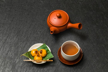 Obraz na płótnie Canvas 日本茶Japanese green tea 