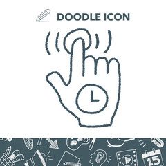 Obraz premium Gesture doodle